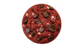 Red Velvet Cookie with White Chocolate Chunks.