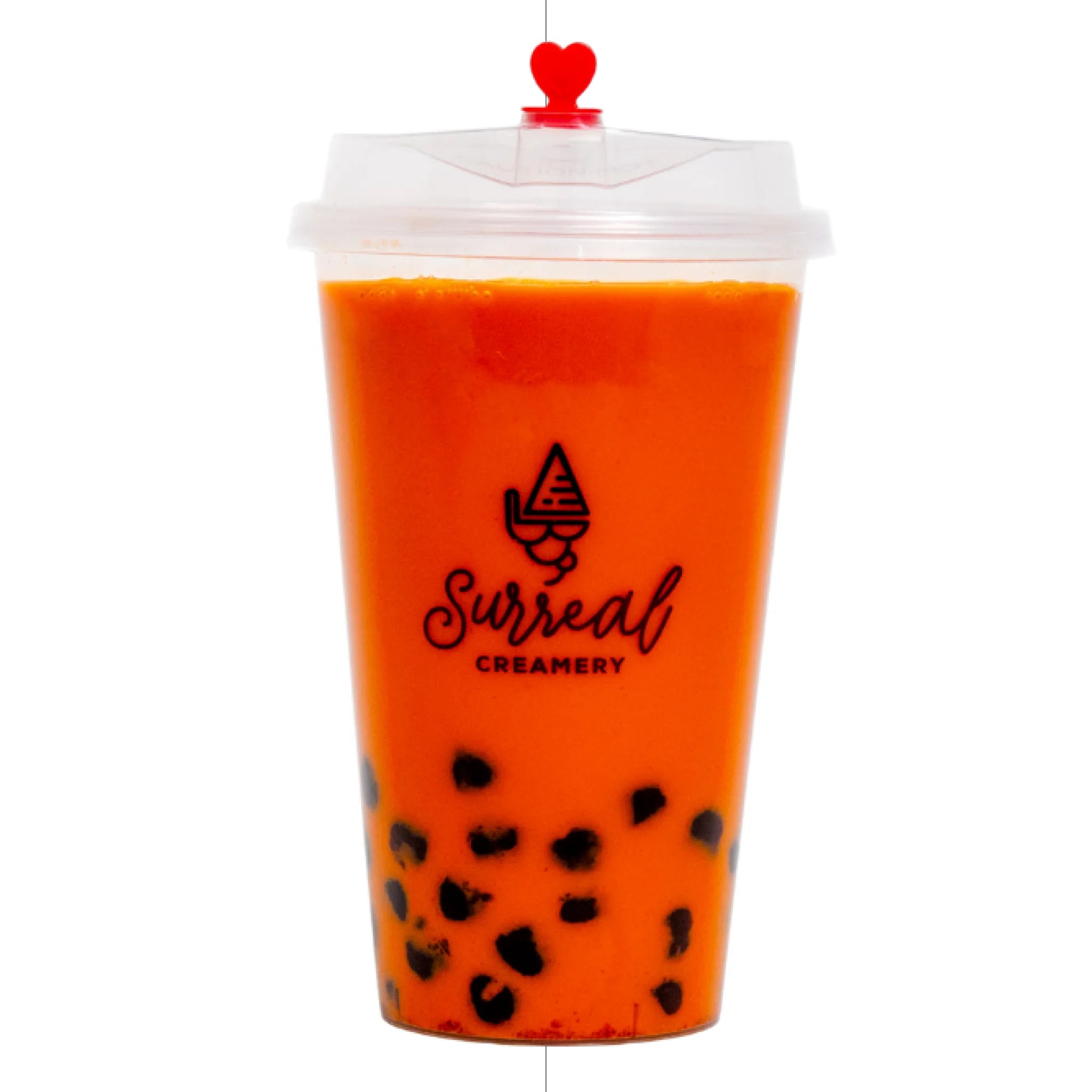 A Thai Milk Tea with Tapioca.