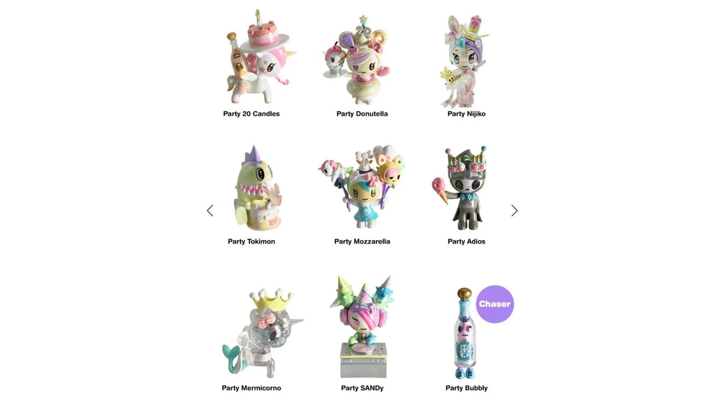 tokidoki 20th Anniversary Figurine List