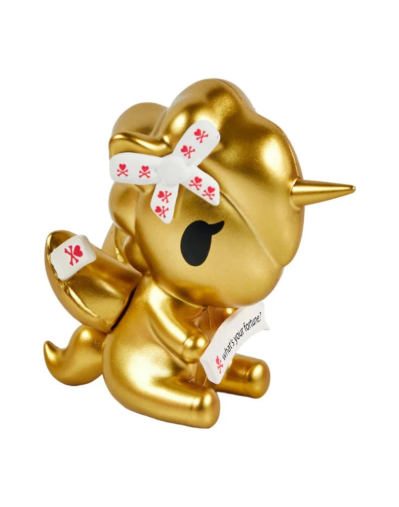 tokidoki Fortune Cookie Golden Fortune Unicorno Figurine