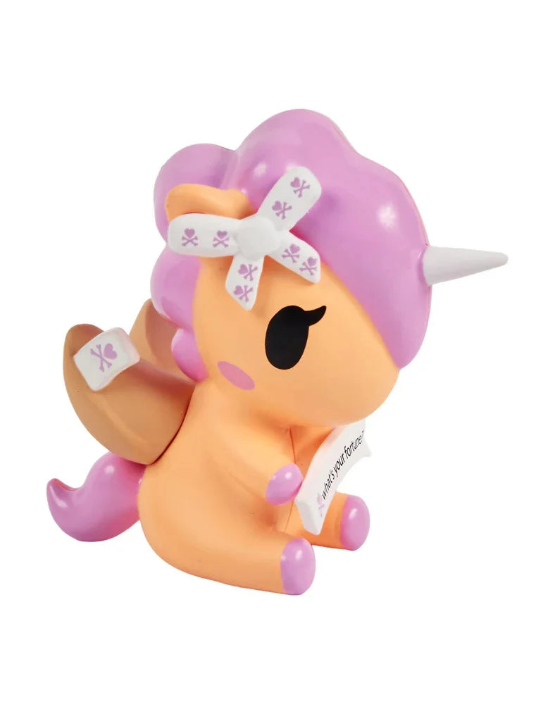 tokidoki Fortune Cookie Pink Posh Wishes Unicorno Figurine