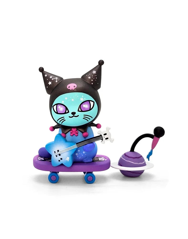 tokidoki Galactic Cats x Hello Kitty™ & Friends Kuromi™ x Orbit Kitty Unicorno Figurine