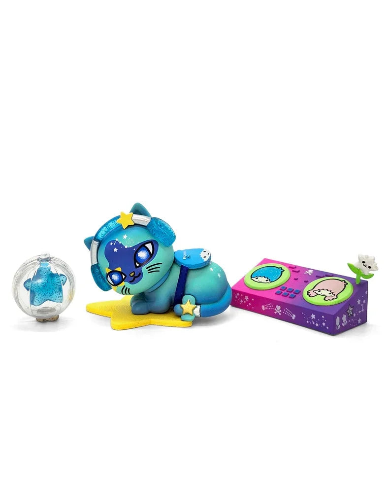 tokidoki Galactic Cats x Hello Kitty™ & Friends Little Twin Stars™ x DJ Unicorno Figurine
