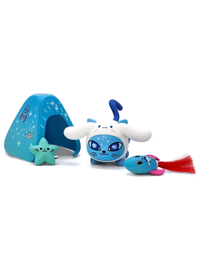 tokidoki Galactic Cats x Hello Kitty™ & Friends Cinnamoroll™ x Sky Kitty Unicorno Figurine