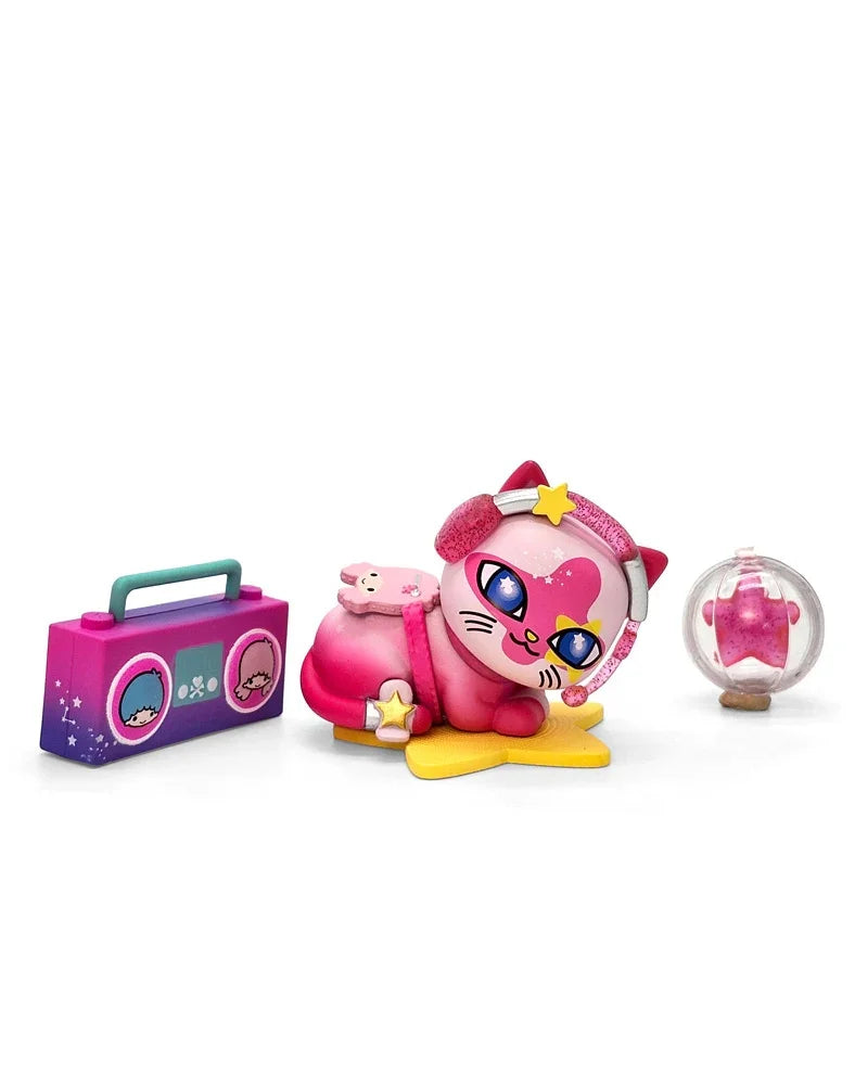tokidoki Galactic Cats x Hello Kitty™ & Friends Little Twin Stars ™ x Dancing Starlight Unicorno Figurine