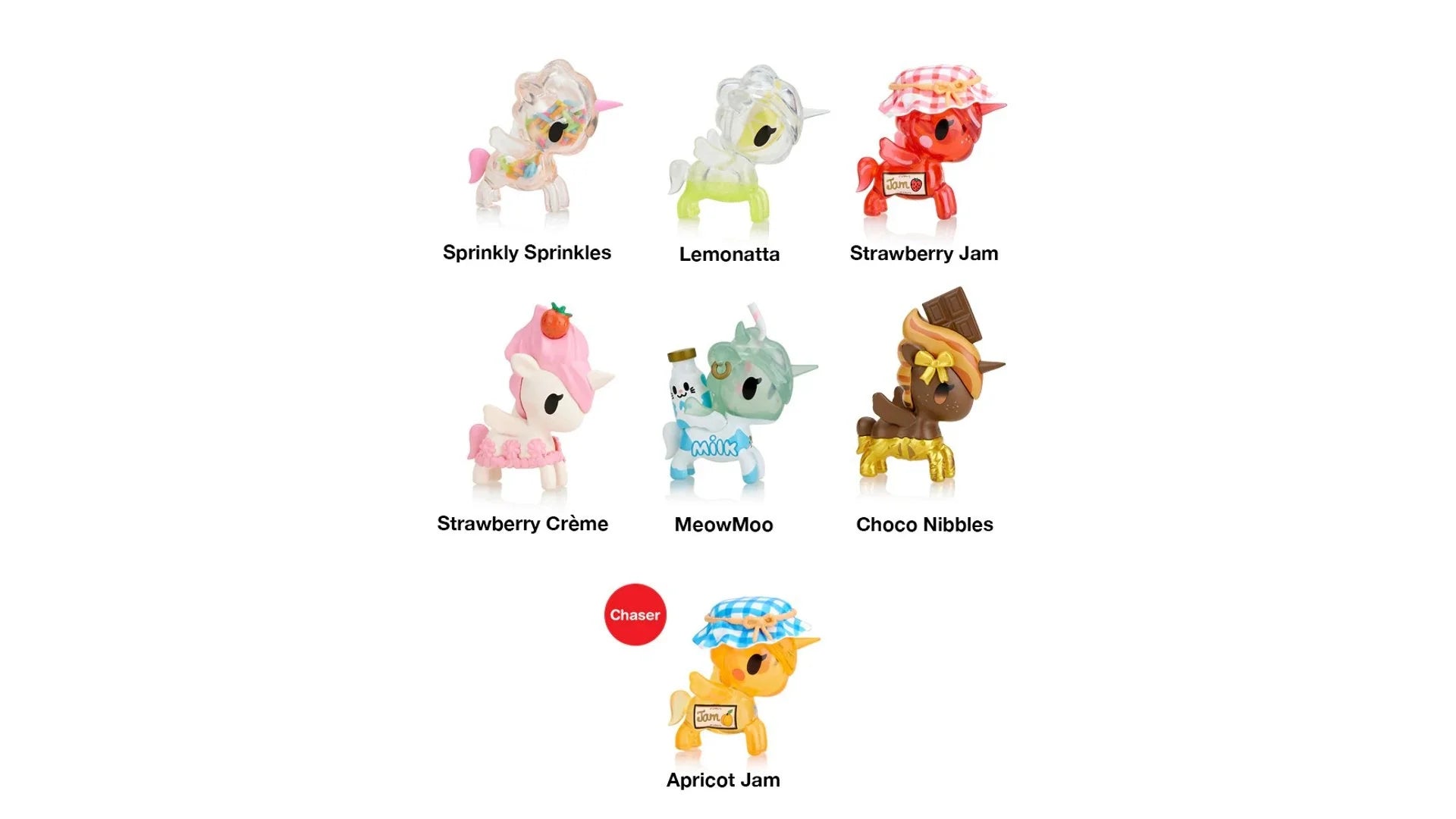 tokidoki Mochi Donut Unicorno Figurine List