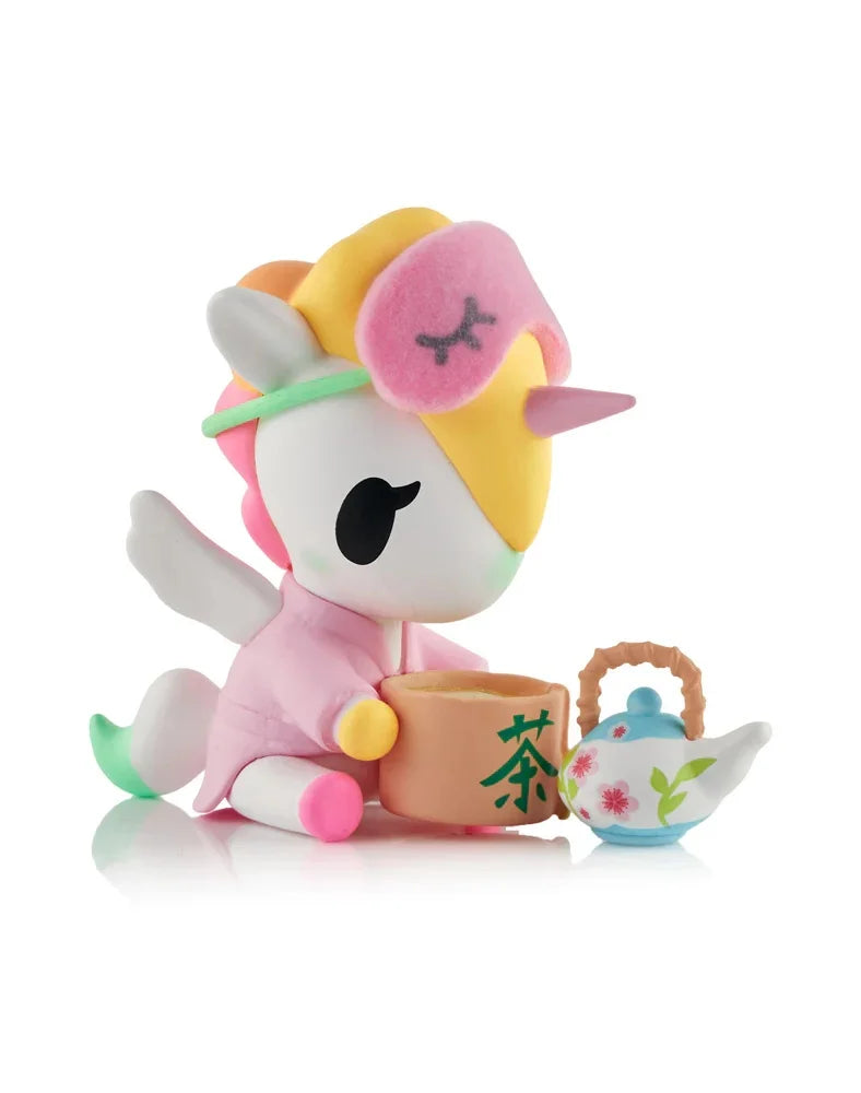tokidoki Spa Day Green Tea Time Unicorno Figurine
