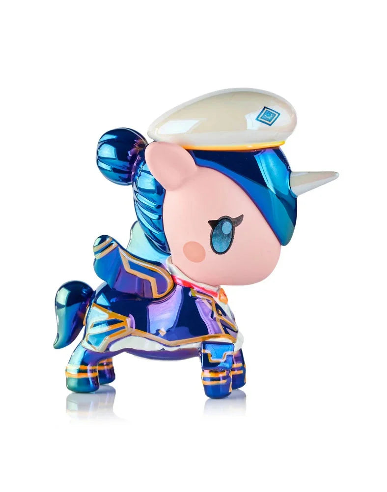 ARCANE Unicorno Black Light Chrome Task Force Caitlyn Figurine