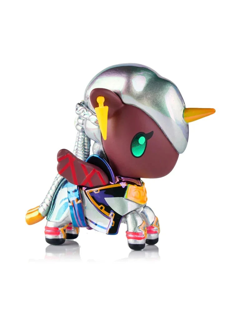 ARCANE Unicorno Black Light Chrome Warrior Ambessa Figurine
