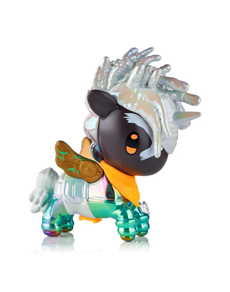 ARCANE Unicorno Black Light Chrome Ekko Figurine