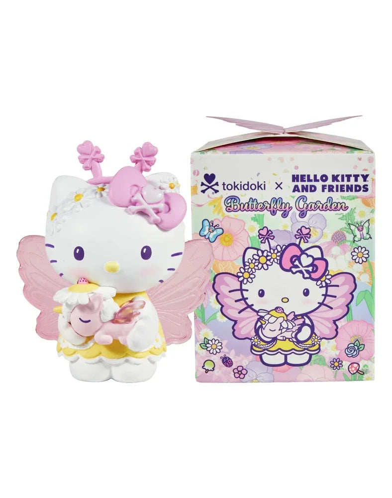 tokidoki x Hello Kitty and Friends Butterfly Garden Hello Kitty™ & Daisy Butterfly Figurine with Box
