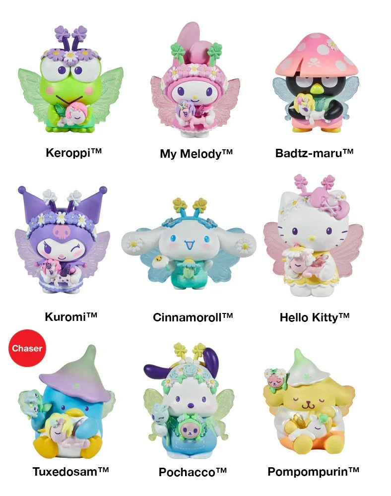 tokidoki x Hello Kitty and Friends Butterfly Garden Figurine List